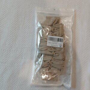 FABRIC 4FT CORD COVER TAN/CREAM